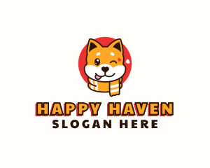 Shiba Inu Dog logo