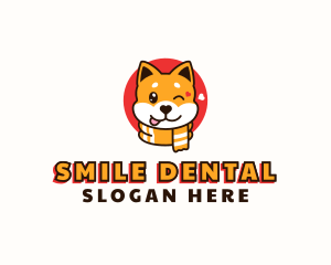 Shiba Inu Dog logo design