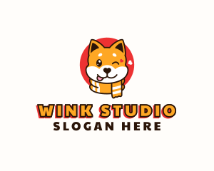 Shiba Inu Dog logo design