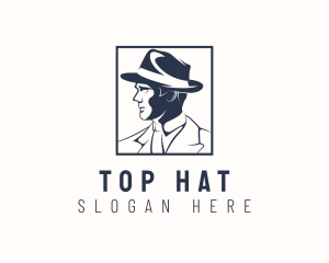 Formal Fashion Hat logo design