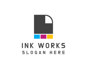 Ink Paper Printer logo