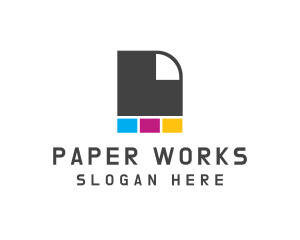 Ink Paper Printer logo