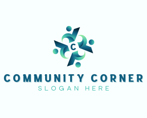 Community Organization Team logo design