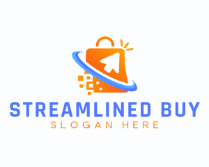 Ecommerce Bag App logo design