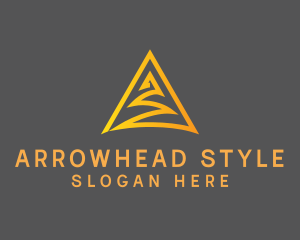 Professional Zig Zag Arrow logo