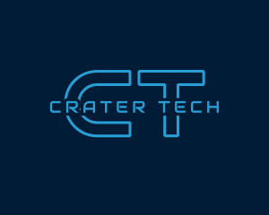 Cyber Tech Programming logo design