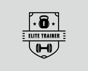 Weightlifting Trainer Workout logo design