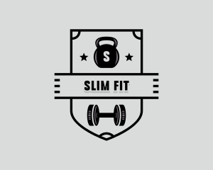 Weightlifting Trainer Workout logo design