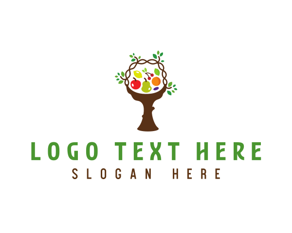 Fruit logo example 4