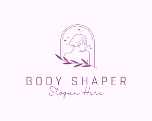 Woman Aesthetic Skin Care logo design