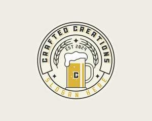 Oktoberfest Beer Mug logo design