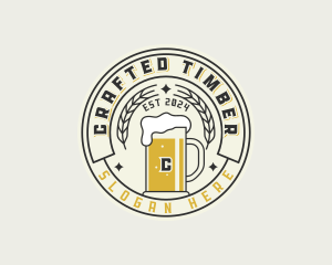 Oktoberfest Beer Mug logo design