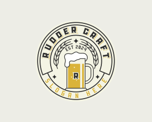 Oktoberfest Beer Mug logo design