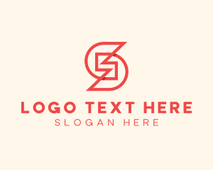 Construction Firm Letter S logo