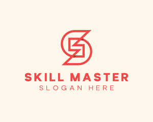 Construction Firm Letter S logo design