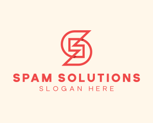 Construction Firm Letter S logo design