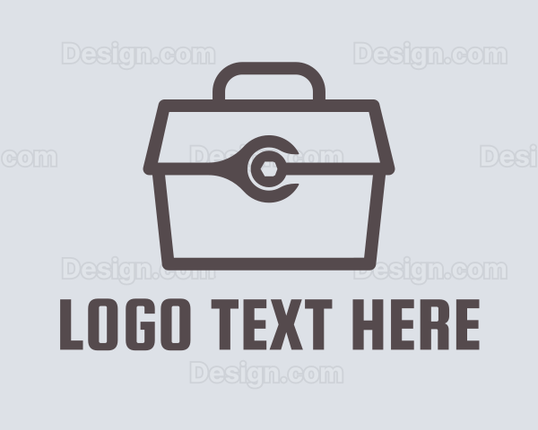 Minimalist Tool Toolbox Logo