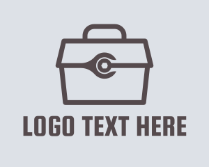 Work - Minimalist Tool Toolbox logo design