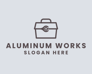 Minimalist Tool Toolbox logo design