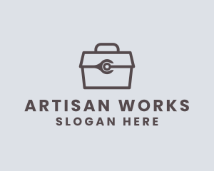 Minimalist Tool Toolbox logo design