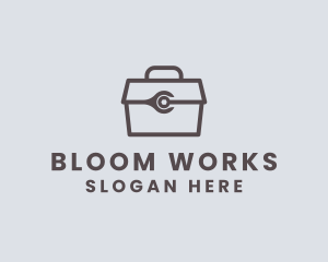 Minimalist Tool Toolbox logo design