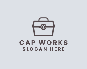 Minimalist Tool Toolbox logo design