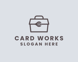 Minimalist Tool Toolbox logo design