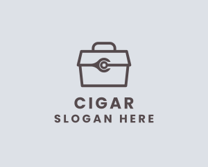 Minimalist Tool Toolbox logo design