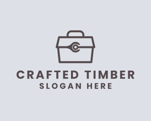 Minimalist Tool Toolbox logo design