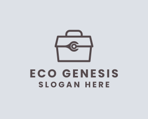 Minimalist Tool Toolbox logo design