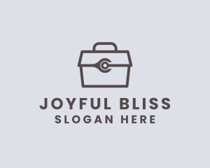 Minimalist Tool Toolbox logo design