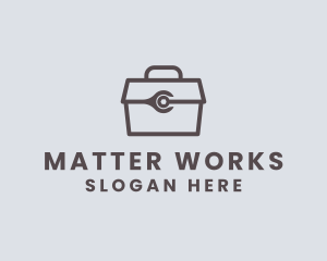 Minimalist Tool Toolbox logo design