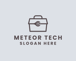 Minimalist Tool Toolbox logo design