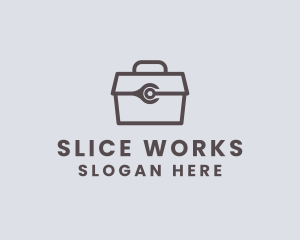 Minimalist Tool Toolbox logo design