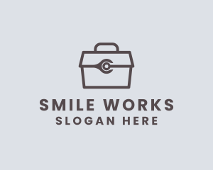 Minimalist Tool Toolbox logo design