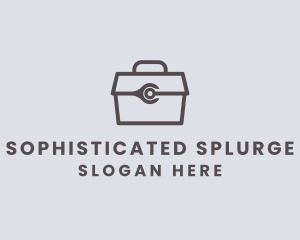 Minimalist Tool Toolbox logo design