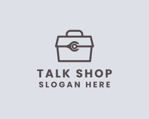 Minimalist Tool Toolbox logo design