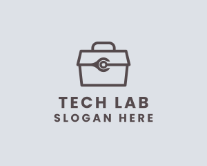 Minimalist Tool Toolbox logo design