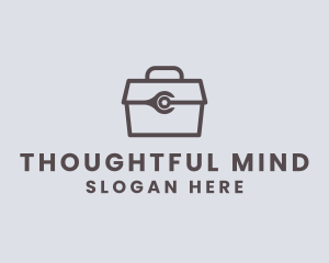 Minimalist Tool Toolbox logo design