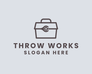 Minimalist Tool Toolbox logo design