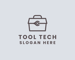 Minimalist Tool Toolbox logo design