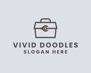 Minimalist Tool Toolbox logo design