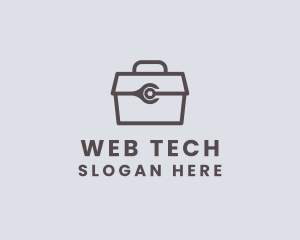 Minimalist Tool Toolbox logo design