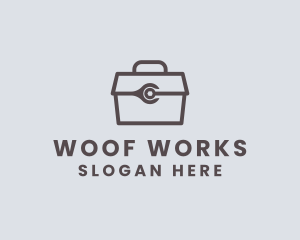 Minimalist Tool Toolbox logo design