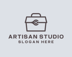 Minimalist Tool Toolbox logo design