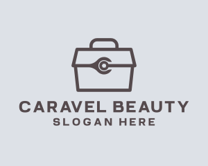 Minimalist Tool Toolbox logo design