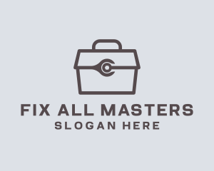 Minimalist Tool Toolbox logo design