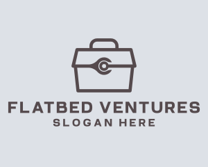 Minimalist Tool Toolbox logo design