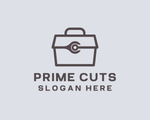 Minimalist Tool Toolbox logo design