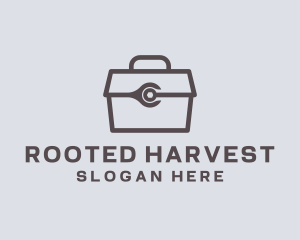 Minimalist Tool Toolbox logo design